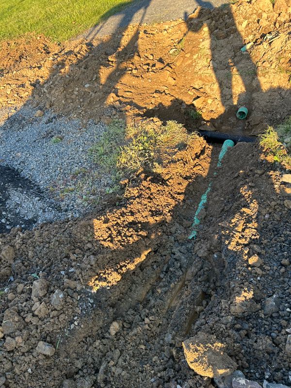 Outdoor French Drains