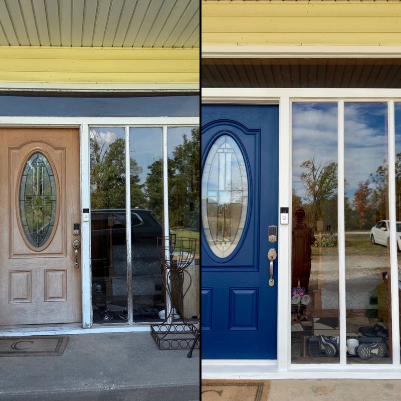 Vibrant Transformation: Elevate Your Entryway with Mathews Painting's Expert Touch
