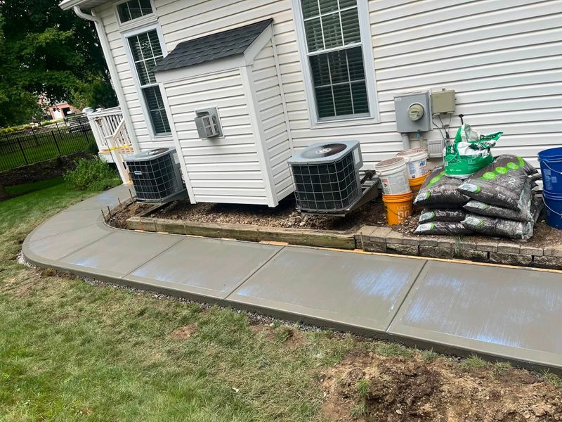 Sidewalk Installation