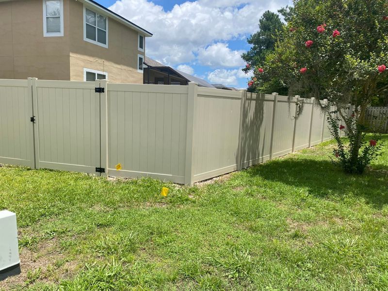Vinyl Fence Installation