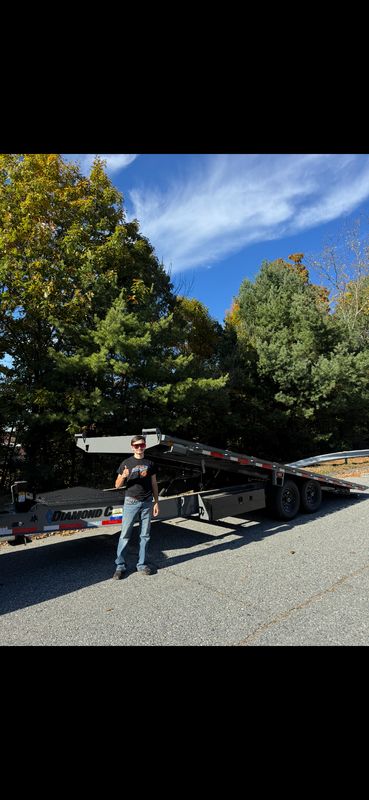 Tilt Deck Car Hauler