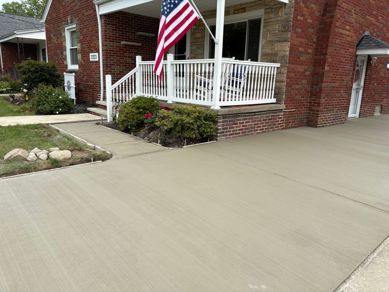 Driveway tear out and replacement