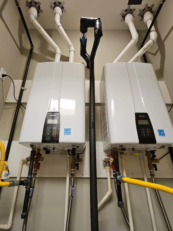 Alpha Contracting's Dual Water Heater Upgrade for Optimal Performance