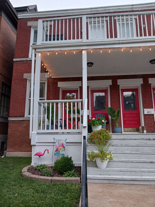 Historic porch build