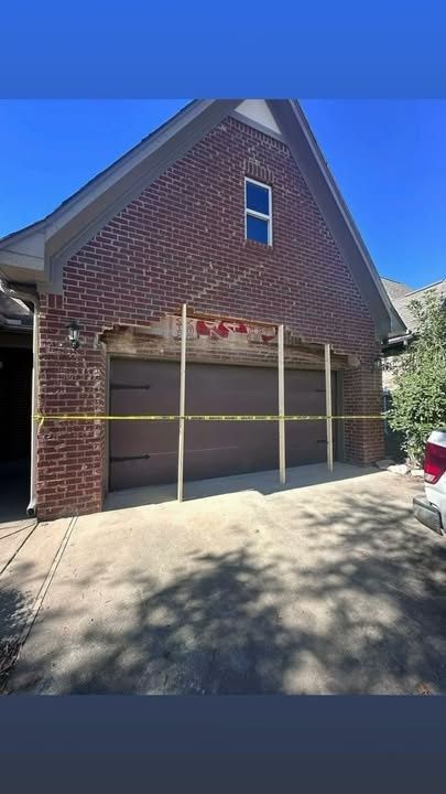 Cracked Brick And Mortar Repair