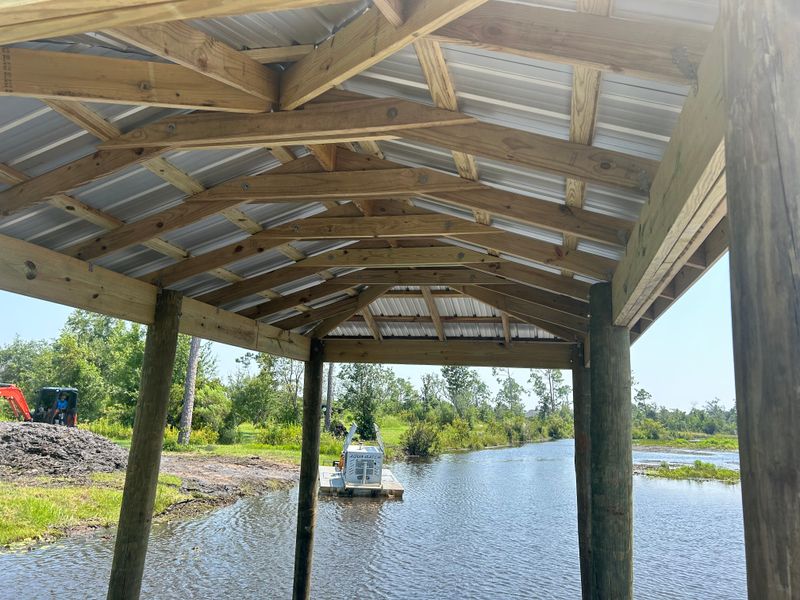 Boat lifts/ Boat houses
