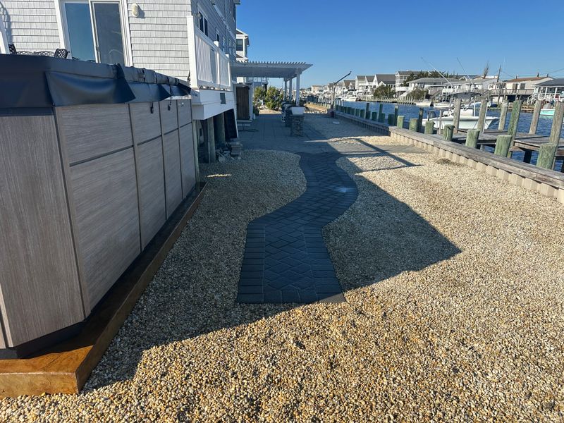 Stamped Concrete Installation