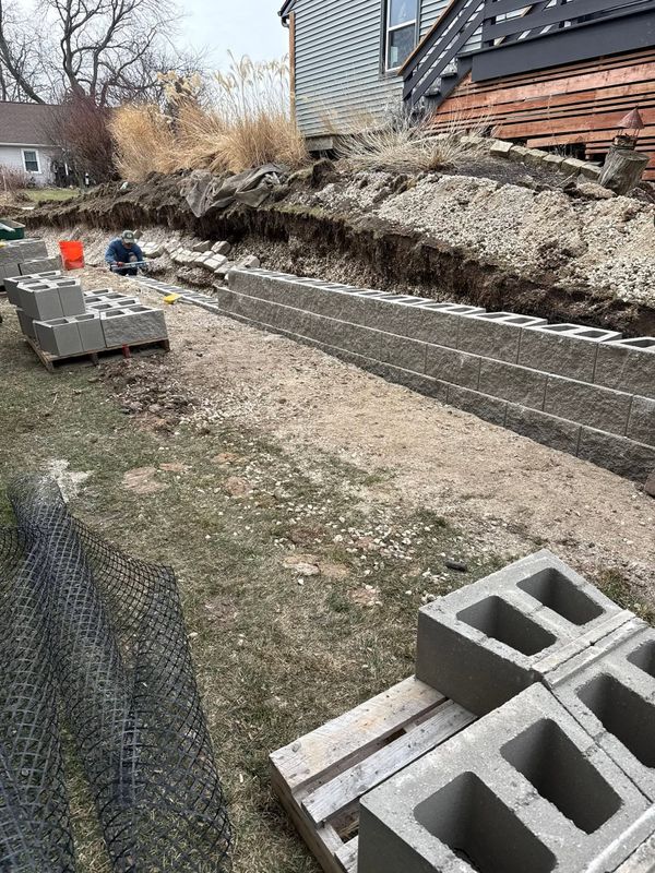 Retaining Wall Construction