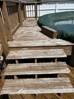 Wood Deck & Fence Restoration 