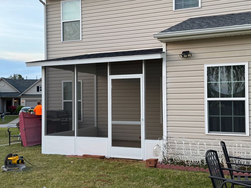 Panel Roof Screen Enclosure