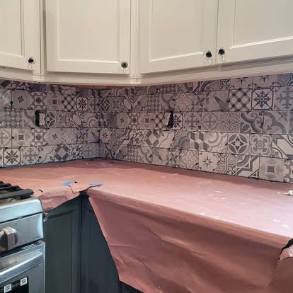 Kitchen Backsplash Installation