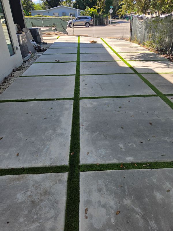 Stamped Concrete Installation