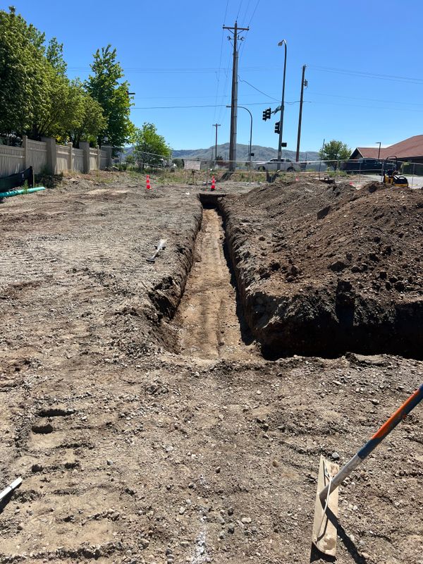 Site Preparation & foundation dig outs