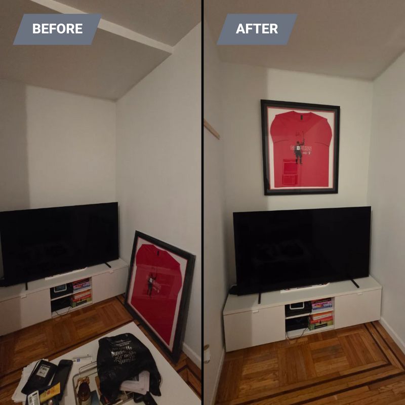 Picture hanging and Art installation