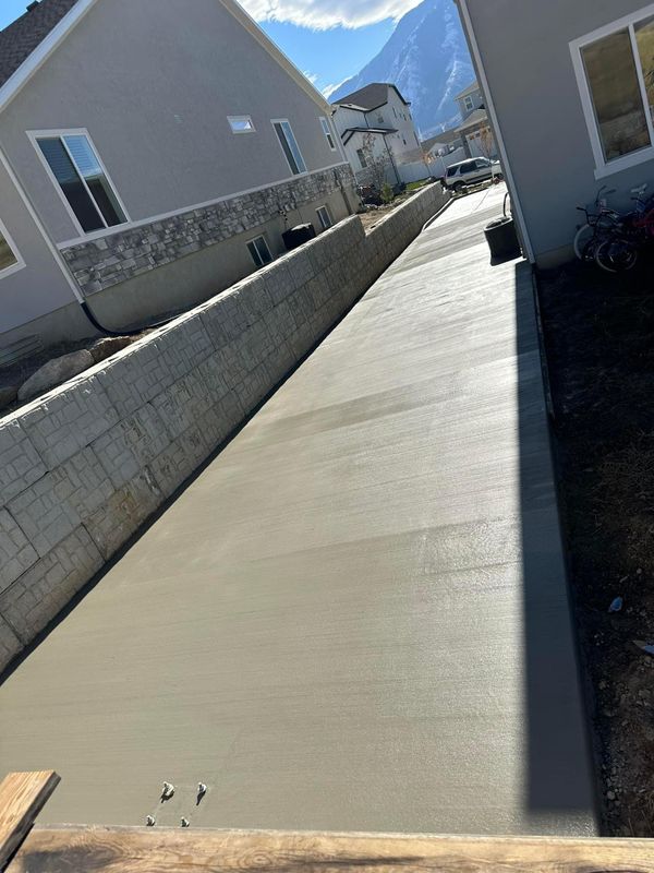 Hot Tub and Shed Pads