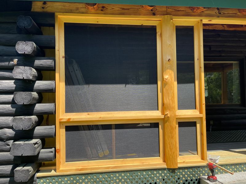 Timber Framed Screen Porches