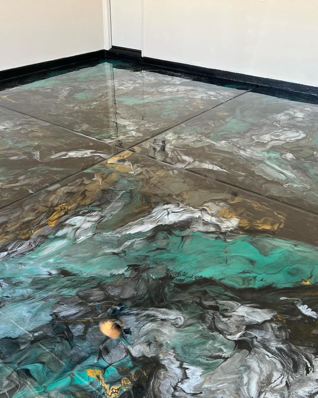 Metallic Epoxy Flooring