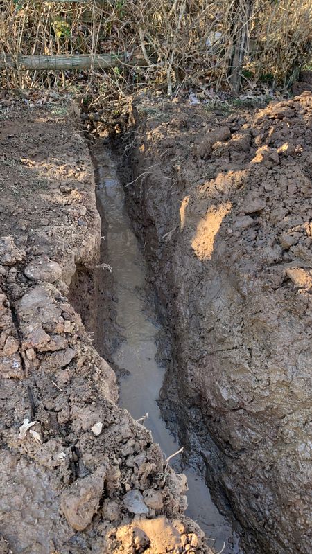 Outdoor French Drains