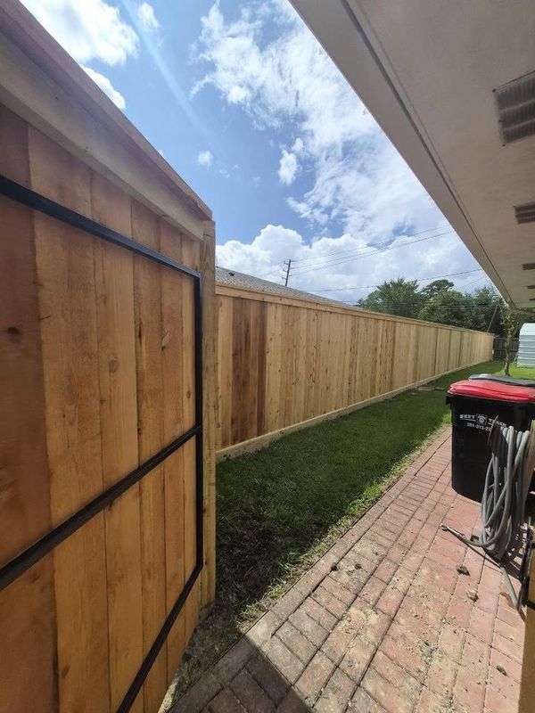 Wood Fence Installation