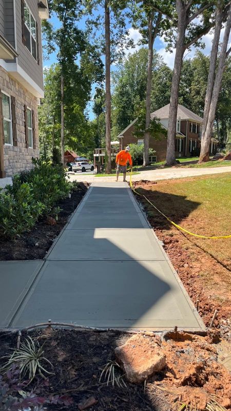 Sidewalk Installation