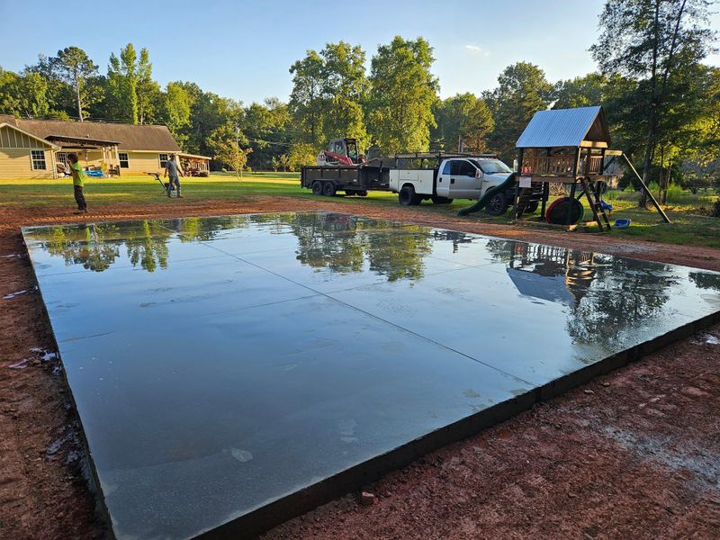 CONCRETE SLAB INSTALLATION