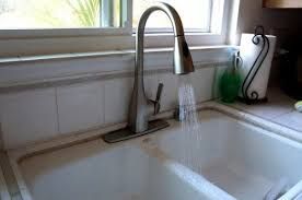Pristine Kitchen Faucet Installation
