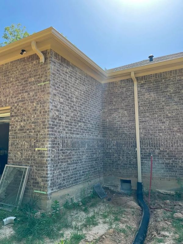 French Drainage Install