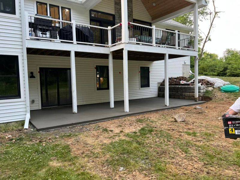 Concrete Patio