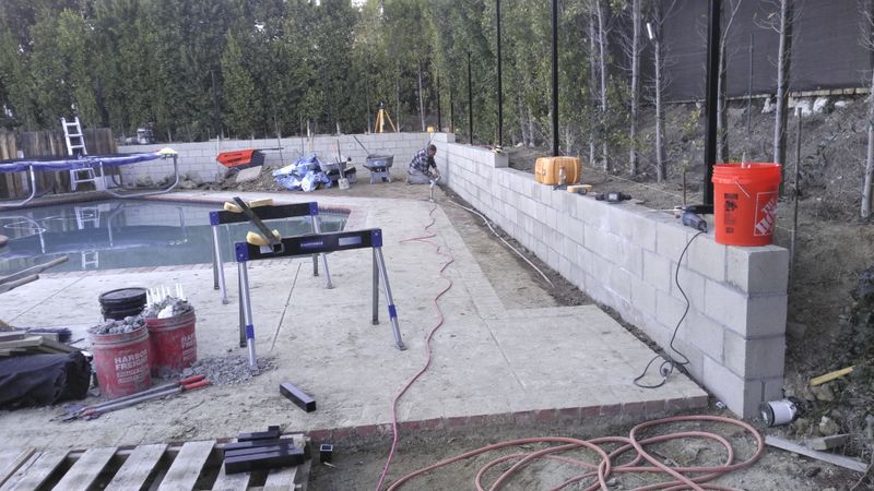 Retaining Wall Construction