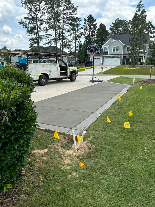 Sidewalk Installation