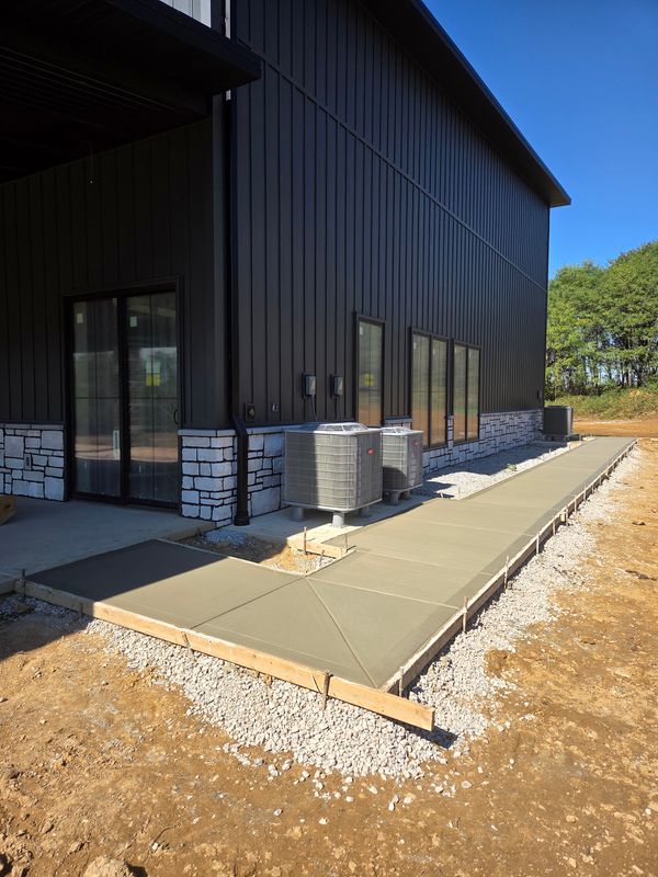 Sidewalk Installation