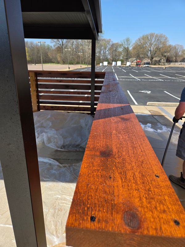 Fence Staining