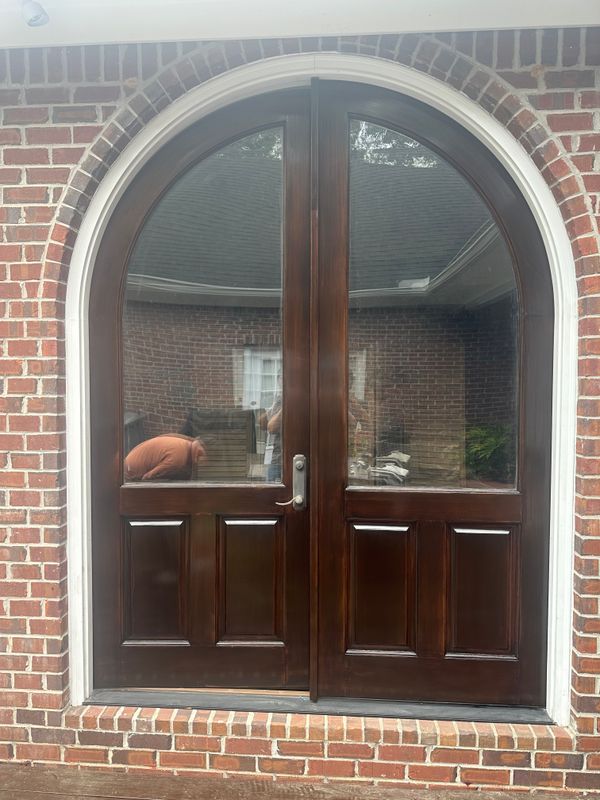 Stain and Clear Coat 