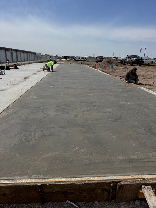 Concrete work
