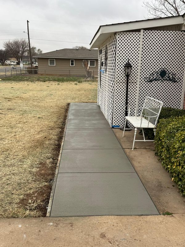 Sidewalk Installation