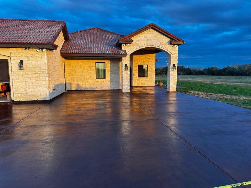 Acid Stained Concrete gallery