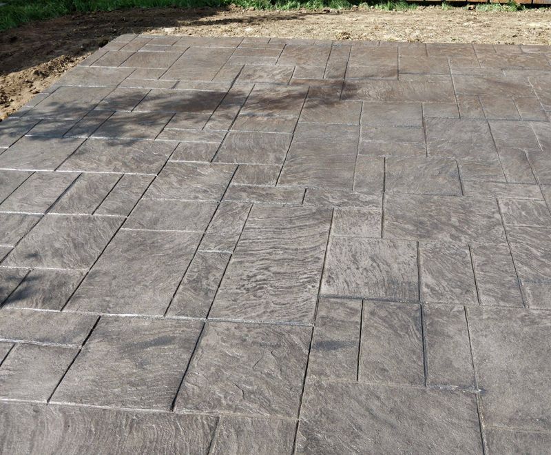 Stamped Concrete Installation