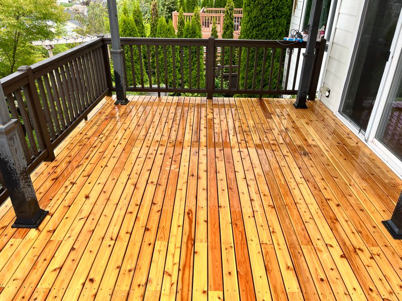 Deck Staining