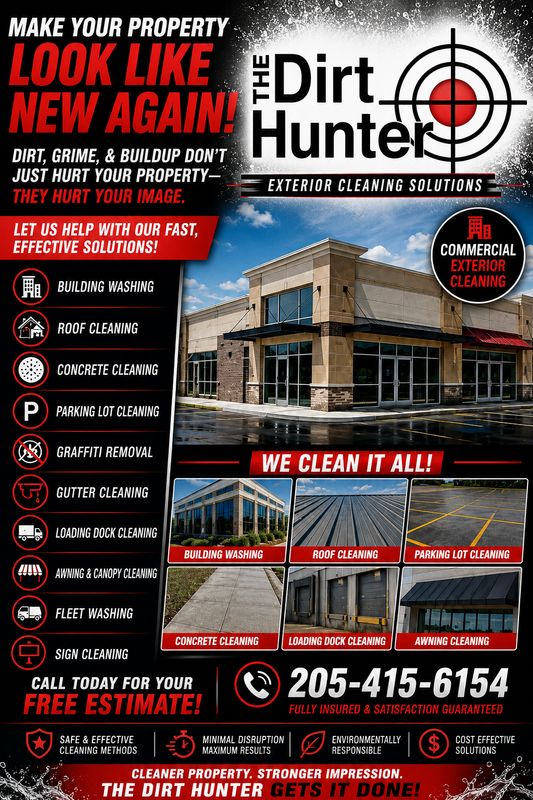 Commercial Pressure Washing