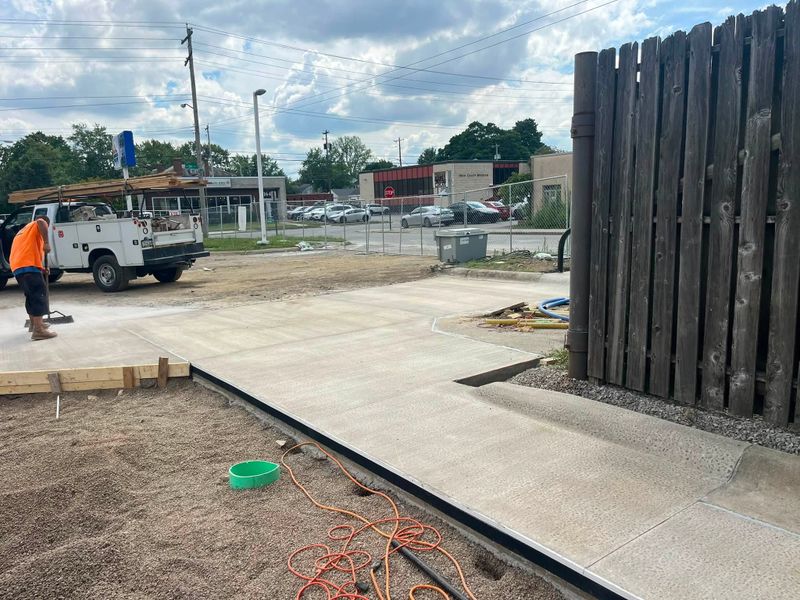 Sidewalk Installation