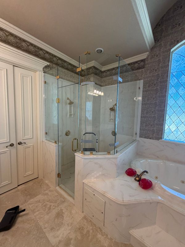 Shower Glass Installation