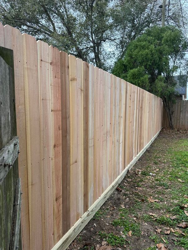 Wood Fence Installation