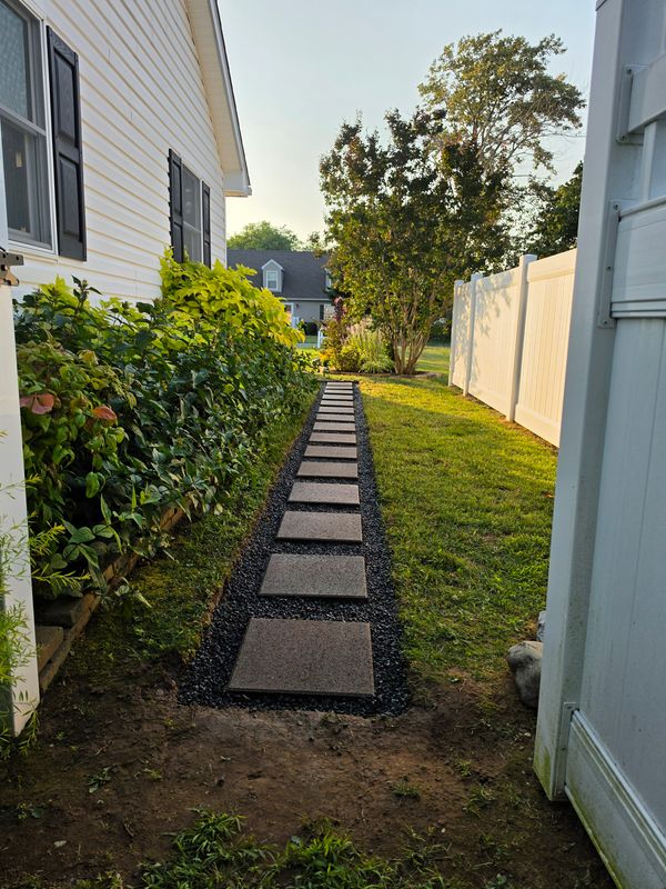 Paver Walkway Installation