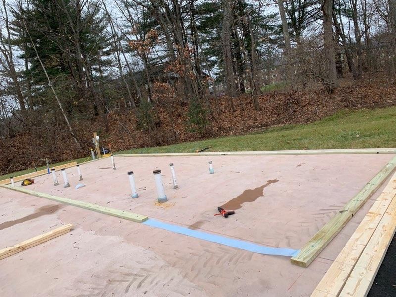 "Elevating Event Elegance: C&S Remodeling LLC's Outdoor Bathroom Pavilion at Westbrook Inn, Derry, NH"