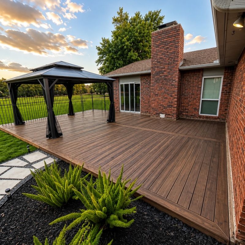 Custom Wood Deck Transformation in Coppell