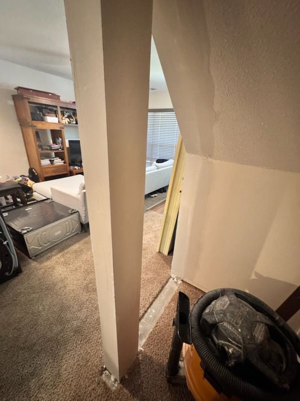 Stair Closet conversion to laundry