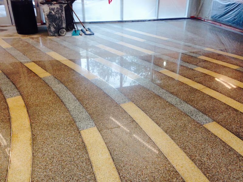 Polish-Stained Concrete