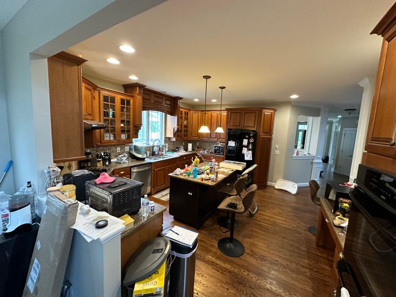 Parkside - deck & kitchen