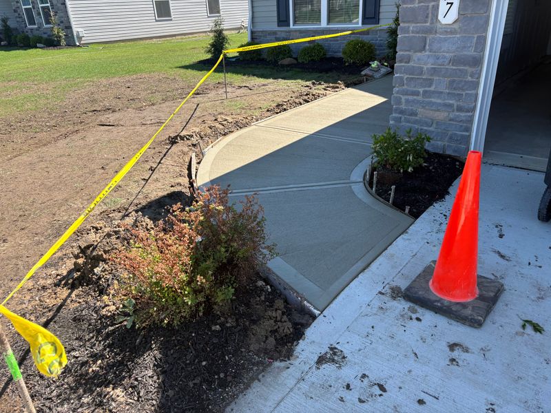 Sidewalk Installation