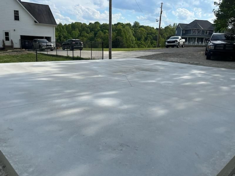 Garage Slab Photos